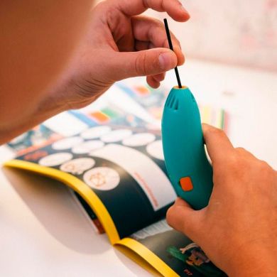 Набір стрижнів для 3D-ручки 3Doodler Start МІКС 75 шт: зелений, жовтий, рожевий 3DS-ECO-MIX4-75