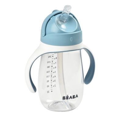 Поїльник з трубочкою Beaba Windy Blue 300 мл блакитний 913479, Блакитний