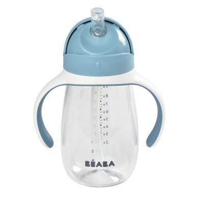 Поїльник з трубочкою Beaba Windy Blue 300 мл блакитний 913479, Блакитний