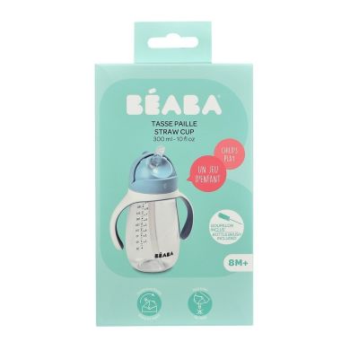 Поїльник з трубочкою Beaba Windy Blue 300 мл блакитний 913479, Блакитний