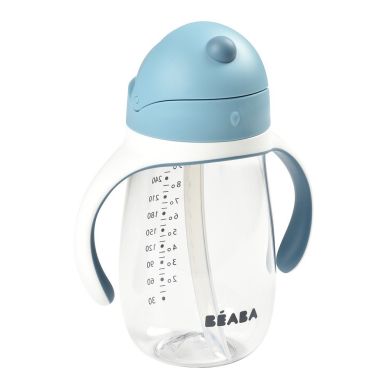 Поїльник з трубочкою Beaba Windy Blue 300 мл блакитний 913479, Блакитний