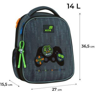 Рюкзак Kite Education каркасный 555 Good Game K26-555S-5
