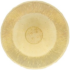 Тарелка Unitable Rose&Tulipani LUCI 33см Желтый R1751033AM, 33