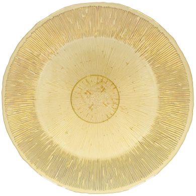 Тарелка Unitable Rose&Tulipani LUCI 33см Желтый R1751033AM, 33
