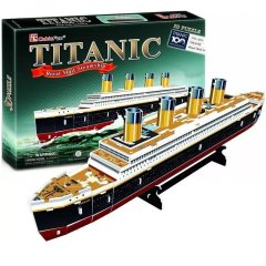 Тривимірна головоломка-конструктор ТИТАНИК Cubic Fun T4012h