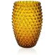 Ваза для цветов Egg Hobnail янтарная, диаметр 15 см, 3500 мл KLIMCHI 8215/23-85/27