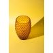 Ваза для цветов Egg Hobnail янтарная, диаметр 15 см, 3500 мл KLIMCHI 8215/23-85/27