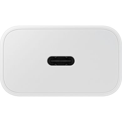 Зарядний пристрій мережевий Samsung 25Вт USB-С, кабель USB-C > USB-C, 1м, білий EP-T2510XWEGEU