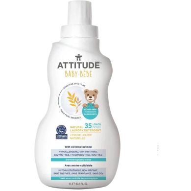Средство для стирки детских вещей Sensitive Skin 1 л Attitude 626232602036