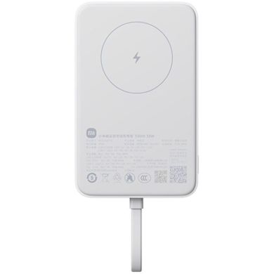 Внешний аккумулятор Xiaomi 10000mAh 33W Magnetic Int/Cable BHR9822GL белый 1145929