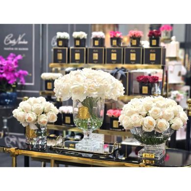 Аромат для приміщення Великий букет Blush троянд рожевий бокс GOLD Cote noire LRB02