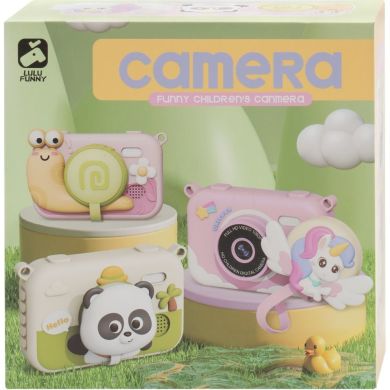 Дитяча HD-камера &laquo;Мила панда&raquo; з подвійною камерою XIE SHENG TOYS XL780-P