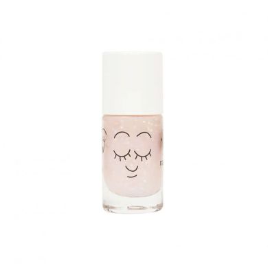 Дитячий лак для нігтів Light pink glitter/Світло-рожевий з блискітками Nailmatic 102POLLYF