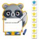 Игра настольная Vladi Toys Магнитная доска. Енот VT3601-20