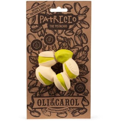 Іграшка-прорізувач Фісташка Патріціо Oli&Carol L-PISTACHIO-UNIT