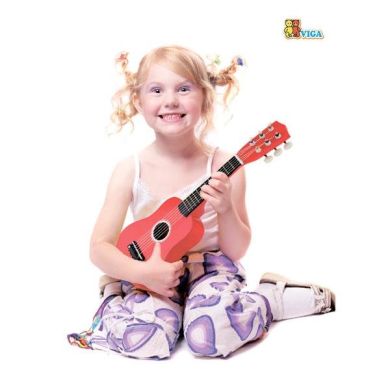 Іграшка Viga Toys Гітара Червона 50691