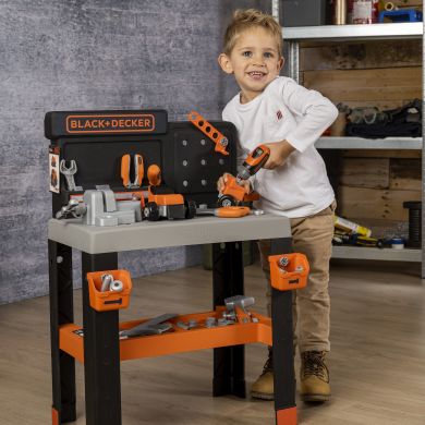 Игровой набор Блэк+Деккер. Профессиональная мастерская 95 аксесс., 3+ SMOBY TOYS 7600360740