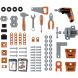Игровой набор Блэк+Деккер. Профессиональная мастерская 95 аксесс., 3+ SMOBY TOYS 7600360740