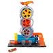 Игровой набор Клеточные трюки в шиномонтаже Hot Wheels HDP02