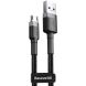 Кабель Baseus Cafule USB Micro 1.5A 2M чорно-сірий
