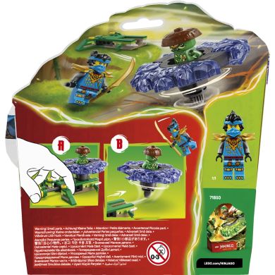 Конструктор LEGO Ninjago Ния против спинера монстра-мутанта 71849