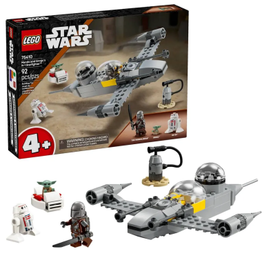 Конструктор Зоряний винищувач N-1 Мандо й Ґроґу LEGO Star Wars 75410