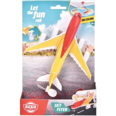 Літак з утримувачем, функція їзди та польоту, 18 см, 3+ DICKIE TOYS 3342014