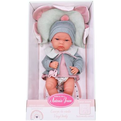 Лялька Baby Toneta з подушкою, 33 см, Antonio Juan 60150
