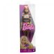 Кукла Barbie Модница с брекетами в полосатом платье HPF73