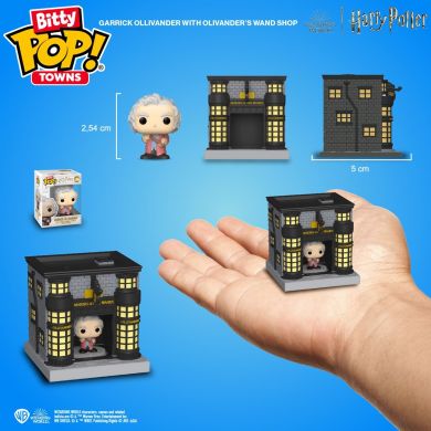 Набір фігурок BITTY POP! Town серії Гаррі Поттер ОЛІВАНДЕР І КРАМНИЦЯ ЧАРІВНИХ ПАЛИЧОК 83627