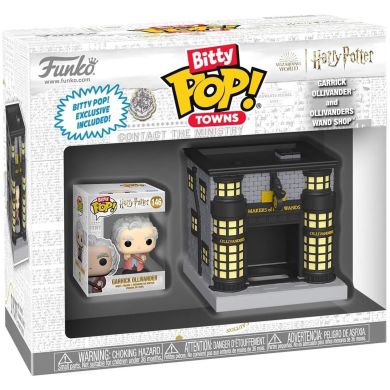 Набір фігурок BITTY POP! Town серії Гаррі Поттер ОЛІВАНДЕР І КРАМНИЦЯ ЧАРІВНИХ ПАЛИЧОК 83627