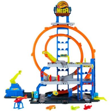 Набір Гараж з мега петлею Hot Wheels JBM74