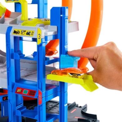 Набір Гараж з мега петлею Hot Wheels JBM74