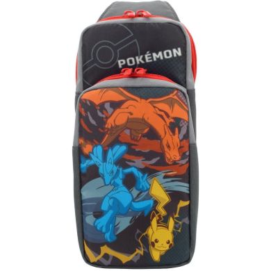 Наплечная сумка-чехол Adventure Pack (Charizard, Lucario & Pikachu) для Nintendo Switch Hori NSW-415U