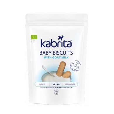 Печенье сухое детское на козьем молоке для детей от 6 мес., 115 г. Kabrita 8716677009247