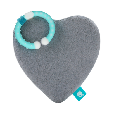 Підвіска MyHummy Heart Серце сіра 5907637944545, Сірий