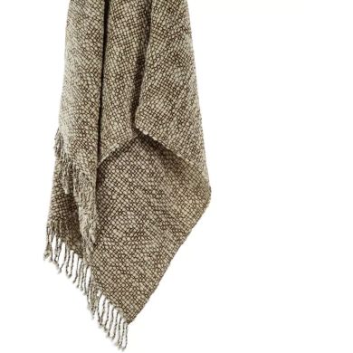 Плед вовна 170&times;130 см, верблюжий колір TRICOT POMAX 41336-CAM-10
