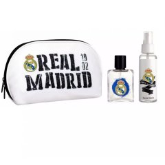 Подарунковий набір: парфумований спрей для тіла 100 мл, туалетна вода 50 мл Real Madrid Air-Val 125271