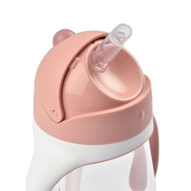 Поїльник з трубочкою Beaba Old Pink 300 мл рожевий 913480, Рожевий