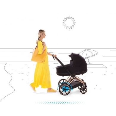 Шасі Cybex ePriam та каркас Chrome Brown 519002623