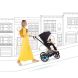 Шасі Cybex ePriam та каркас Chrome Brown 519002623