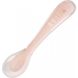 Силиконовая эргономическая ложка Beaba Babycook 2 розовый 913425, Розовый
