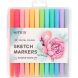 Скетч маркери набiр 12 шт. Pastel Kite K22-045