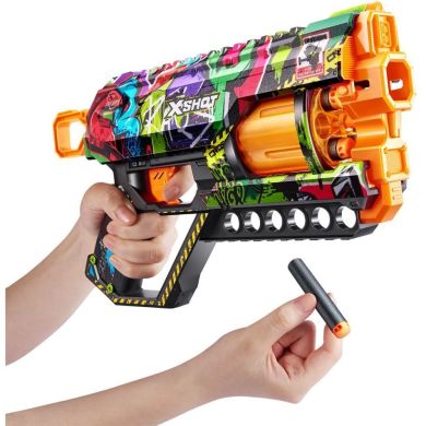Скорострільний бластер Skins Griefer Graffiti (12 патронів) Zuru 36561G