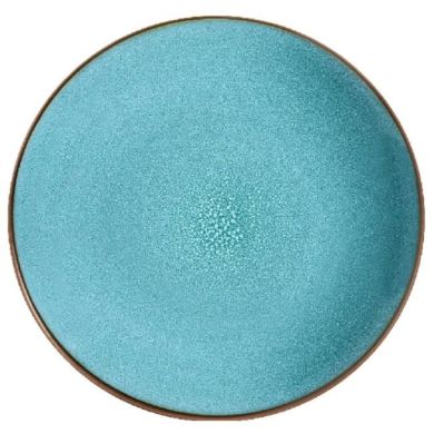 Тарілка 26,5 см, бірюза Feeling Turquoise M&eacute;dard de Noblat AH59CCB0001AP, 26