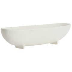 Тарілка на підставці 38x15x9 см ROSANA, біла Light&Living 6351843