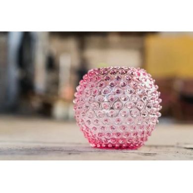 Ваза для цветов Hobnail Rosaline розовая, 1800 мл KLIMCHI 8460/18-72/27