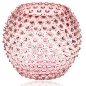 Ваза для цветов Hobnail Rosaline розовая, 1800 мл KLIMCHI 8460/18-72/27