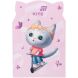 Блокнот мягкий переплет, 48 листов, Pink cat K25-461-2