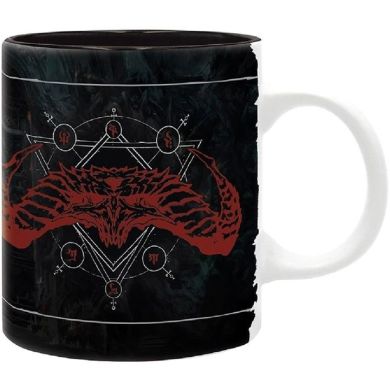 Чашка DIABLO IV Simbol Диабло 320 мл ABYMUGA353, Черный